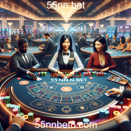 Experiência Única de Cassino Ao Vivo no 55nn.bet